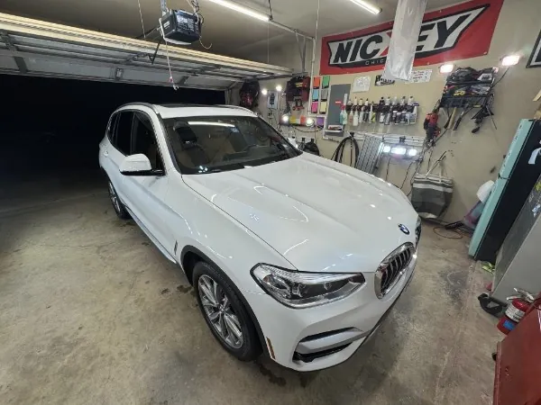 BMW X3 paint correction